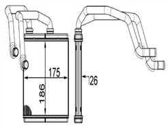 MAHLE ORIGINAL AH 255 000S