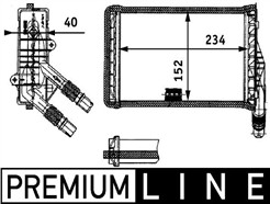 MAHLE ORIGINAL AH 85 000P