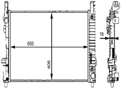 MAHLE ORIGINAL CR 661 000S