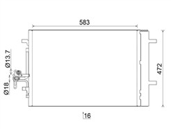 MAHLE ORIGINAL AC 959 000S