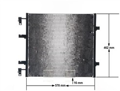 MAHLE ORIGINAL AC 708 000S