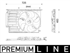 MAHLE ORIGINAL CFF 669 000P