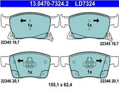 ATE 13.0470-7324.2 ATE Ceramic