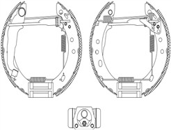 TEXTAR 84047200 Shoe Kit Pro
