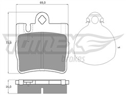 TOMEX Brakes TX 12-87
