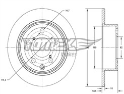 TOMEX Brakes TX 73-24