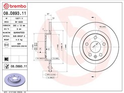 BREMBO 08.D893.11