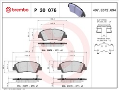 BREMBO P 30 076