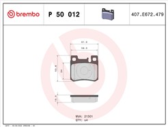 BREMBO P 50 012