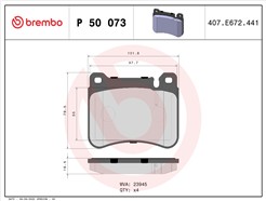 BREMBO P 50 073