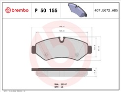 BREMBO P 50 155
