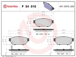 BREMBO P 54 016