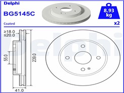 DELPHI BG5145C