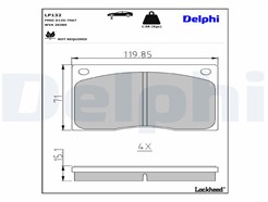 DELPHI LP132