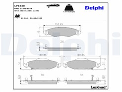 DELPHI LP1840