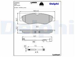 DELPHI LP3621