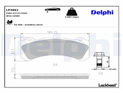 DELPHI LP3861