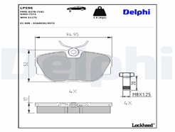 DELPHI LP596