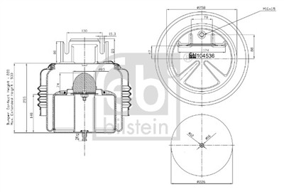 FEBI BILSTEIN 104536 EAN: 4054224045367.