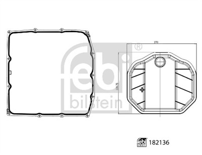FEBI BILSTEIN 182136 EAN: 4054224821367.