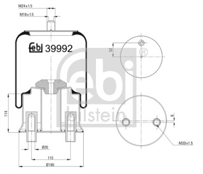 FEBI BILSTEIN 39992 EAN: 4027816399926.