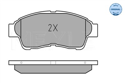 MEYLE 025 216 0117/W Číslo výrobce: MBP0160. EAN: 4040074126370.