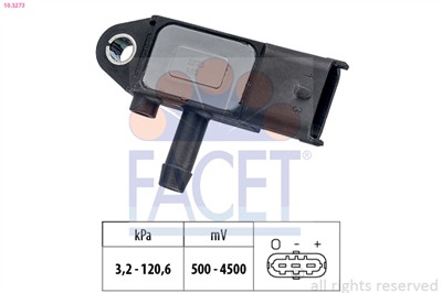 FACET 10.3273 Číslo výrobce: KW 493 273. EAN: 8012510048696.