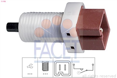 FACET 7.1192 Číslo výrobce: KW 510 192. EAN: 8012510007129.