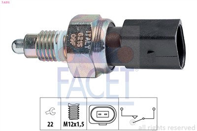 FACET 7.6215 Číslo výrobce: EPS 1.860.215. EAN: 8012510080450.