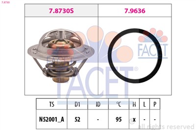 FACET 7.8730 Číslo výrobce: EPS 1.880.730. EAN: 8012510022931.
