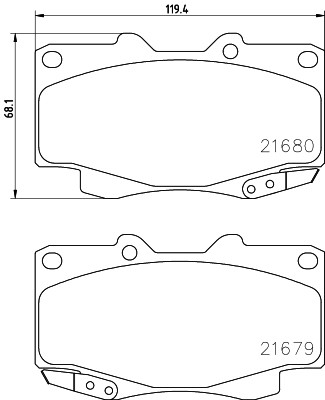 HELLA 8DB 355 013-481 Číslo výrobce: 21679. EAN: 4082300357790.