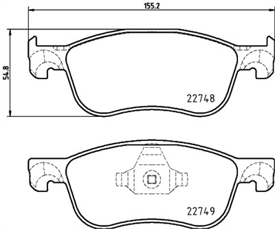 HELLA 8DB 355 037-741 Číslo výrobce: 22748. EAN: 4082300729665.