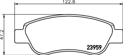 HELLA 8DB 355 012-141 Číslo výrobce: 23959. EAN: 4082300356458.