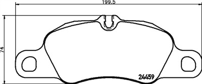 HELLA 8DB 355 013-801 Číslo výrobce: 24459. EAN: 4082300358117.