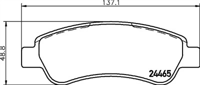 HELLA 8DB 355 012-911 Číslo výrobce: 24465. EAN: 4082300357226.