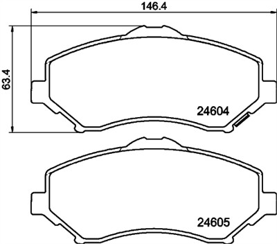 HELLA 8DB 355 014-321 Číslo výrobce: 24604. EAN: 4082300358636.