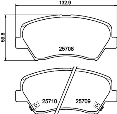HELLA 8DB 355 021-781 Číslo výrobce: 25708. EAN: 4082300493436.