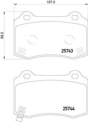 HELLA 8DB 355 021-251 Číslo výrobce: 25743. EAN: 4082300492903.