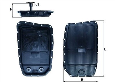 MAHLE ORIGINAL HX 152 Číslo výrobce: 72438178. EAN: 4009026968604.