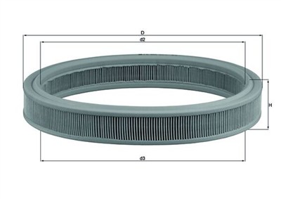 MAHLE ORIGINAL LX 332 Číslo výrobce: 77490345. EAN: 4009026006283.