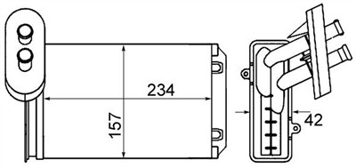 MAHLE ORIGINAL AH 19 000S Číslo výrobce: 351001611. EAN: 4057635045131.