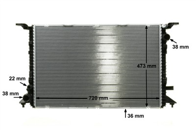 MAHLE ORIGINAL CR 1023 000P Číslo výrobce: 376750321. EAN: 4057635092173.
