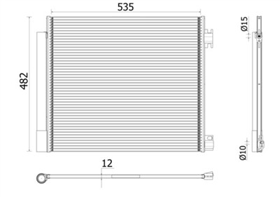MAHLE ORIGINAL AC 944 000P Číslo výrobce: 351011351. EAN: 4057635130097.