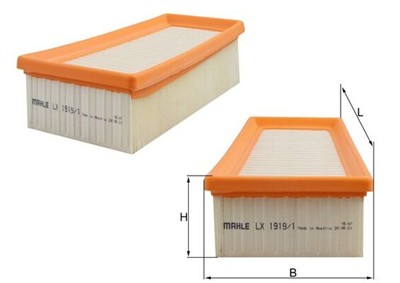 MAHLE ORIGINAL LX 1919/1 Číslo výrobce: 72459512. EAN: 4009026979730.