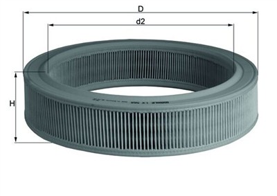 MAHLE ORIGINAL LX 568 Číslo výrobce: 78732034. EAN: 4009026028926.