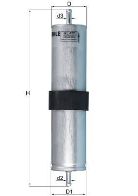 MAHLE ORIGINAL KL 477 Číslo výrobce: 70349491. EAN: 4009026510520.