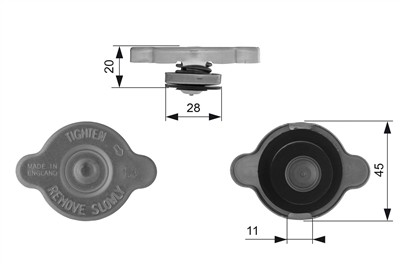 GATES RC232 Číslo výrobce: 741030077. EAN: 5414465700897.