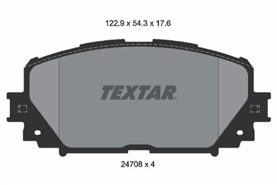 TEXTAR 2470801 Číslo výrobce: 24708. EAN: 4019722301599.