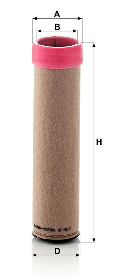 MANN-FILTER CF 850/2 EAN: 4011558016340.