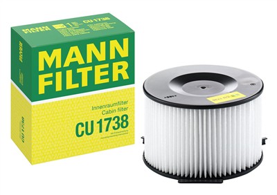 MANN-FILTER CU 1738 EAN: 4011558302306.